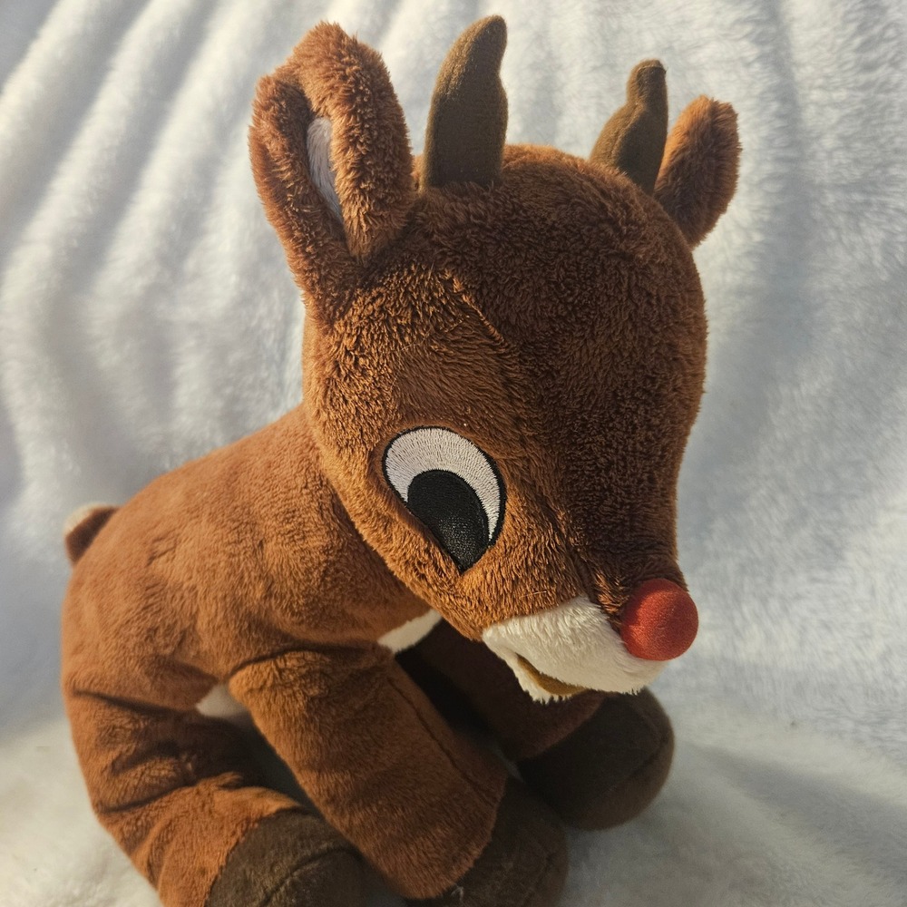 Rudolph‎ the Red Nosed Reindeer Plush Clarice Stuffed Animal Toy Set Holiday - Picture 3 of 16